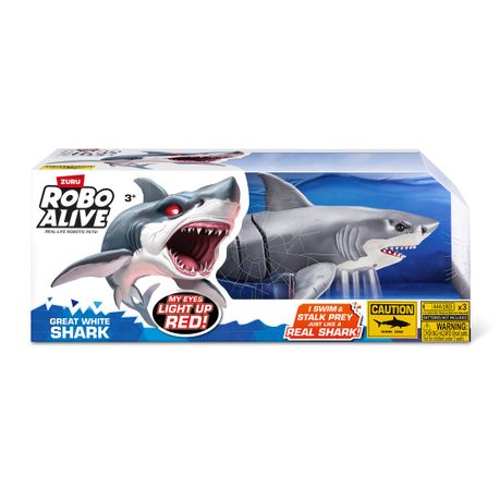 Robo Alive-Water Activated-Series 1- Great White Shark Image