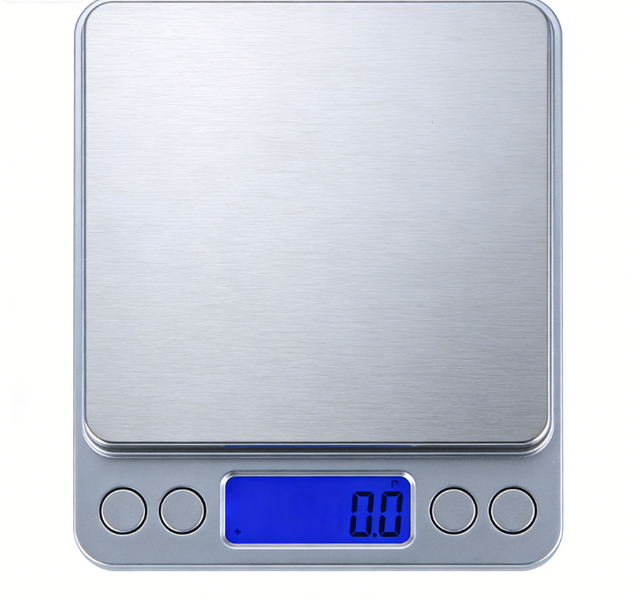 Digital Pocket Scale (Stainless Steel Silver) - 1 Piece