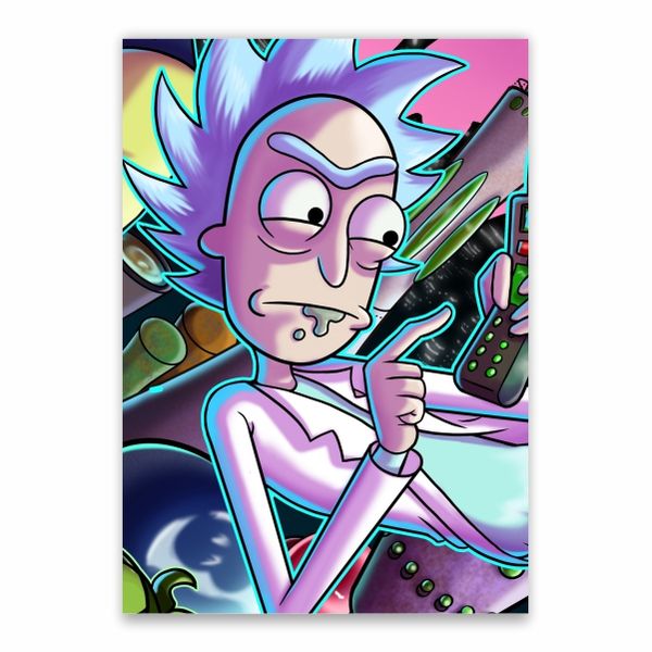 Rick On The Phone Poster - A1