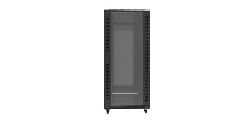 Ultra-Net 27U Floor Standing Cabinet 600 x 1000mm - Glass Door