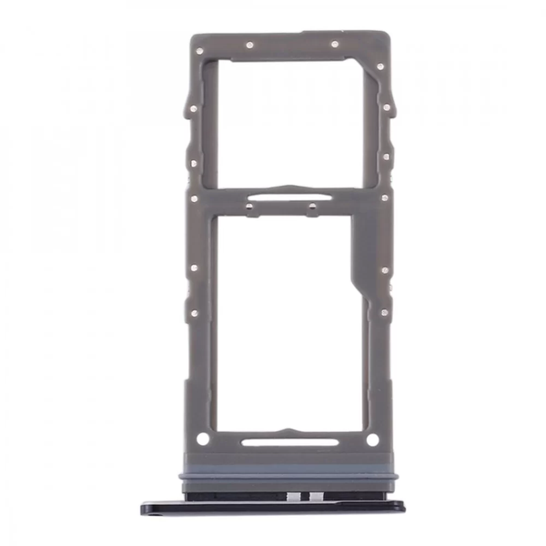 Sim Card Tray + Sd Micro Card Tray for Samsung S20 Plus/S20 Ultra (Black)