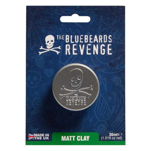 The Bluebeard's Revenge Matt Clay 30ml - Travel Size Hair Clay for Men