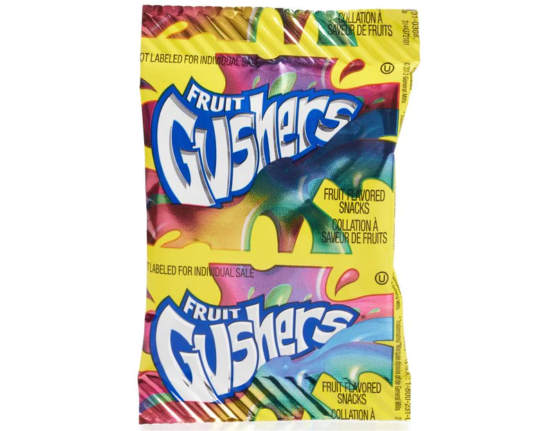 Betty Crocker Gushers Fruit Flavored Chewy Sweets - 4 Pouches | Shop ...