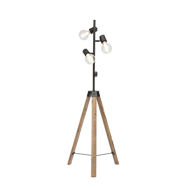 The Lighting Warehouse - Floor Lamp Thathu Black