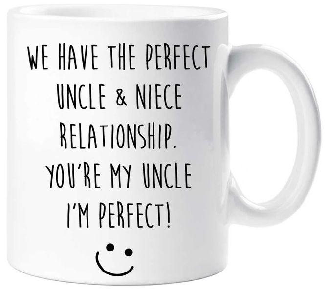Perfect Uncle and Niece Relationship Gift Mug