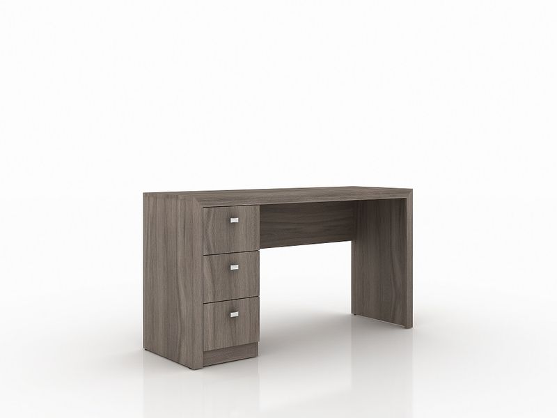 Techno Mobili Reversable Work Desk - Oak / Caravalho