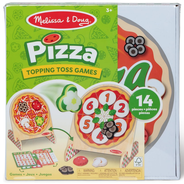 Melissa &amp; Doug Pizza Topping Toss Game