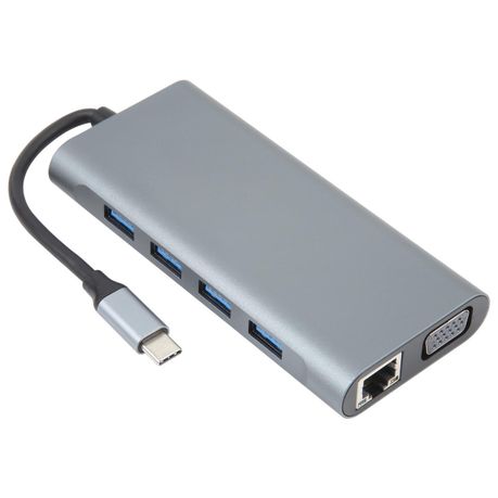 11 In 1 USB-C HUB 100W USB-C PD HDMI 4K VGA 1080P Docking Station Hub Image