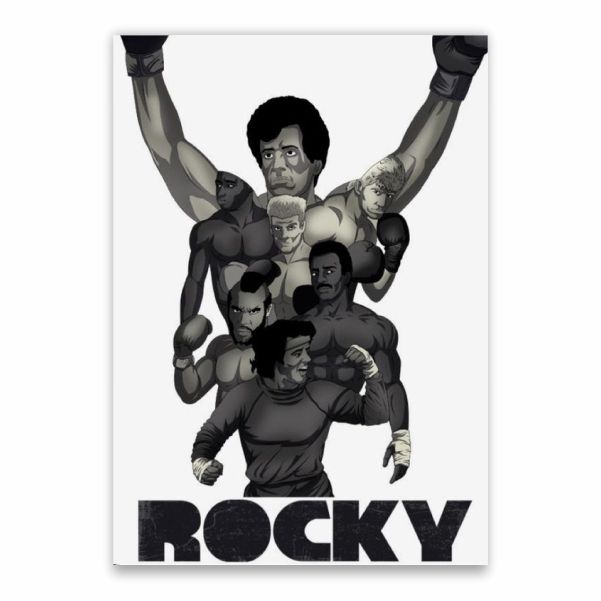 Rocky Characters Poster - A1 | Shop Today. Get it Tomorrow! | takealot.com