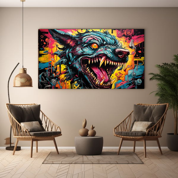 Canvas Wall Art - Comic Book Critters - BK0157