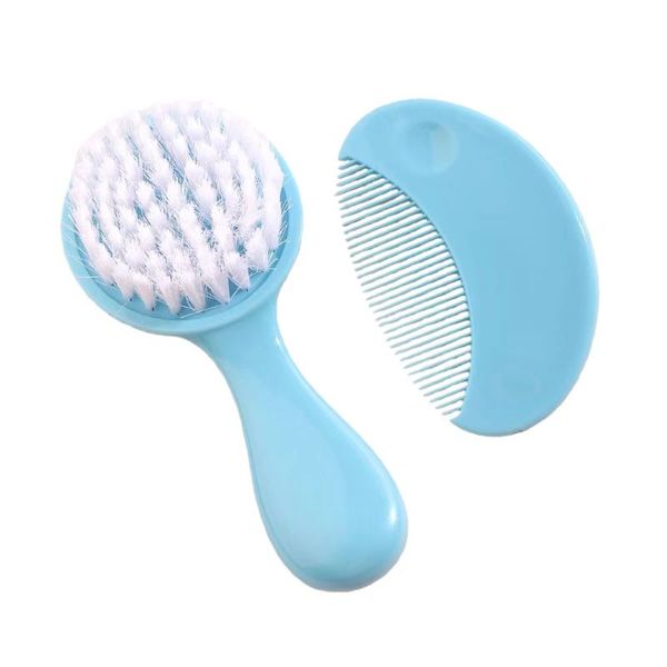 Baby Hair Brush Soft Bristle: Anti-Hair Damage, Head Scalp Massager
