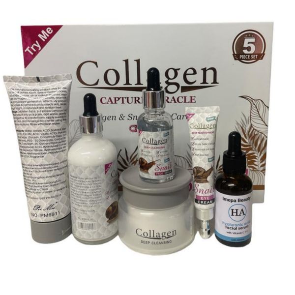Collagen Capture Miracle Skin Care Series + Hyaluronic acid Serum