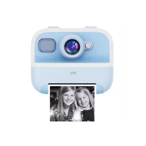 LH Instant Print Camera with Dual Selfie Lens for Kids - Blue