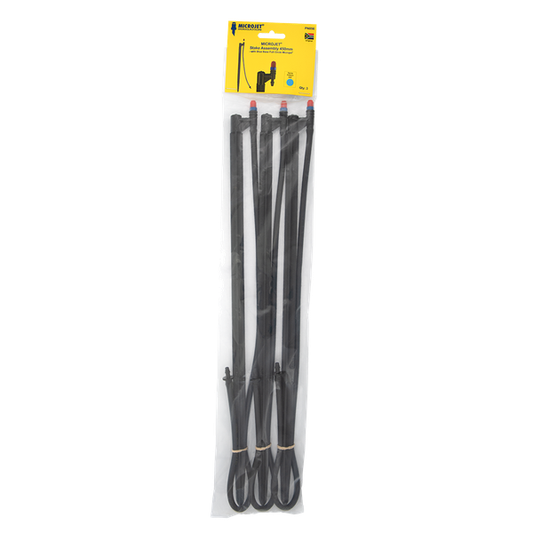 Microjet - Slimstake Assembly 450mm - Blue Base 360 degree Cap - 3 Pack