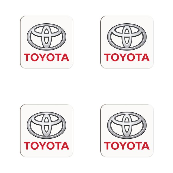 Toyota Emblem Coasters - Set of 4