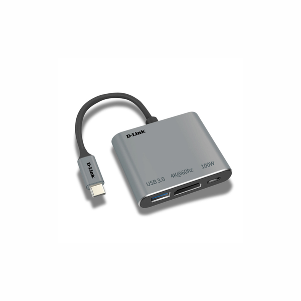 D-Link,DUB-C103,USB-C 3-in-1 adapter,USB-C Adapter,4K HDMI output