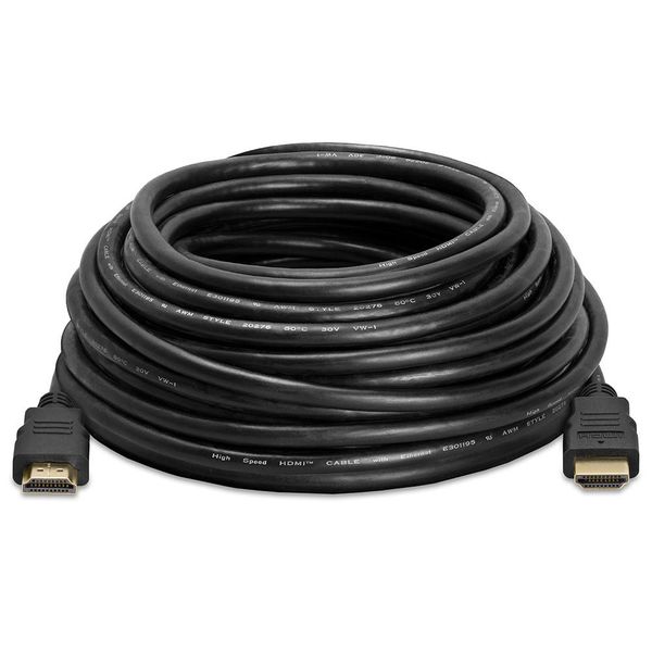 High-Speed HDMI To HDMI Cable 10m, Black