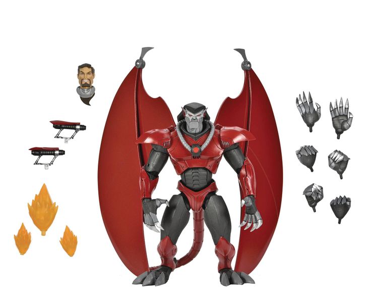 Gargoyles Ultimate Armored David Xanatos 7IN Figure