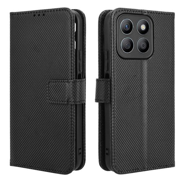 Leather Cover compatible for Honor X8B Durable Wallet Flip Case