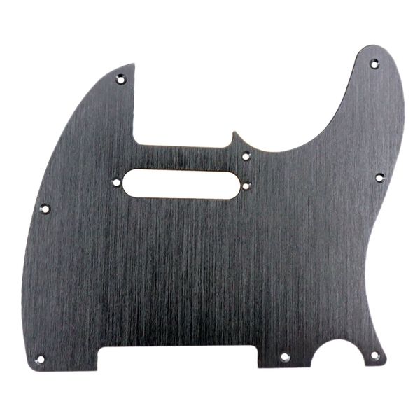 Black 8 Hole Tele Guitar Pickguard Metal Pick Guard for Telecaster