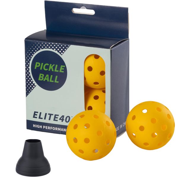 4Pcs-40 Holes Outdoor Pickleball and Balls Picker Upper Grabber