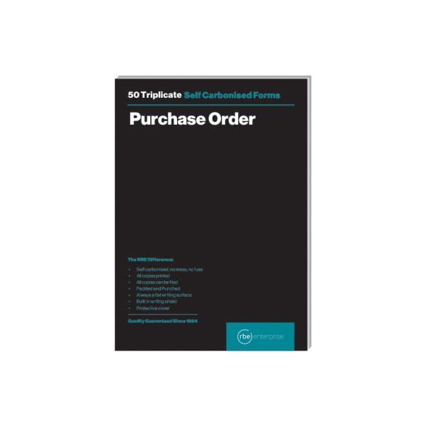 RBE: Purchase Order Triplicate Pads -A5
