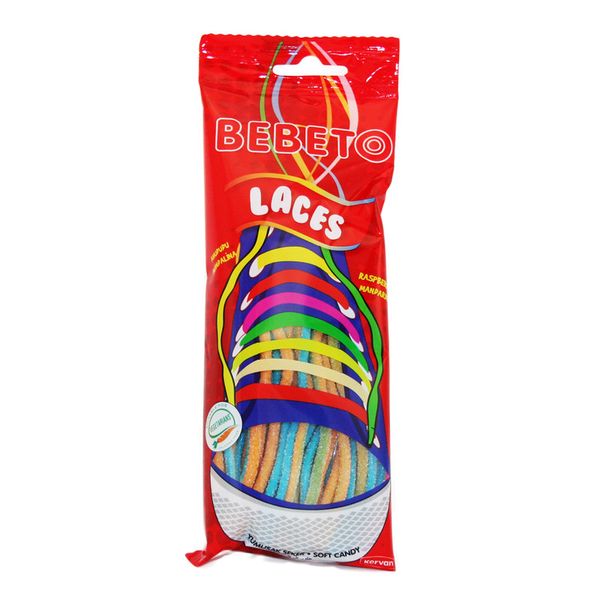 Bebeto Wacky Laces - 12 Pack x 75g