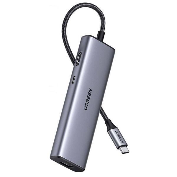 UGreen 90568 USBC 7in1 Docking Station 2USB3.0+HDMI+SD+PD-SL