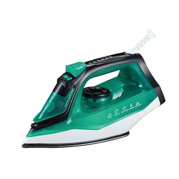Hoffmans Heavy Duty Electric Steam Iron with Metal Mini Wallpaper