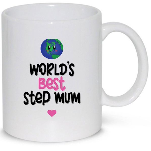 World's Best Stepmum Birthday Christmas Mother's Day Gift Coffee Mug