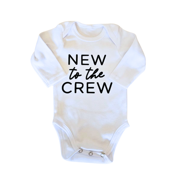 Baby Vest - New To The Crew