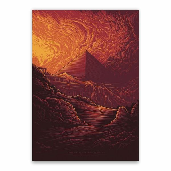 The Great Pyramid At Giza Poster - A1