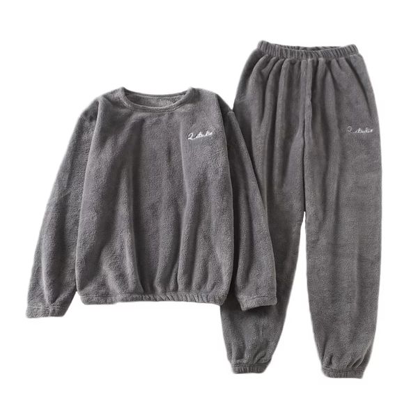 Winter Pyjamas - Grey - M-L