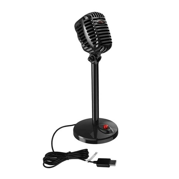 PC Microphone USB Professional Home Studio Condenser Microphone with