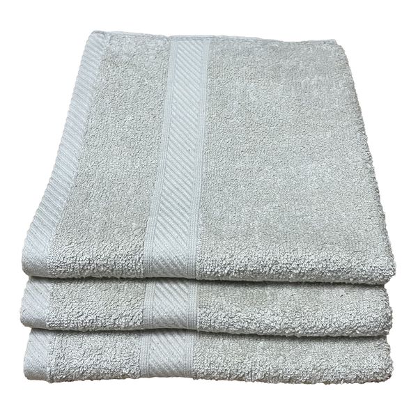 3 Pack Hand Towel Cotton 50 x 90cm - 400gsm - P4