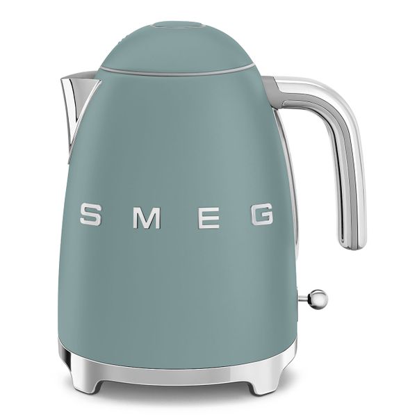Smeg Retro 3D Kettle 1.7L Matt Emerald Green Special Edition
