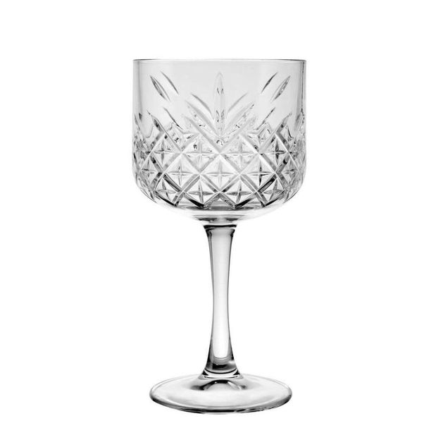 Cocktail Glasses 4 Piece Cut Glass Timeless 440237