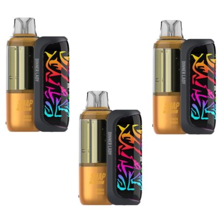 Dinner Lady Snap ProX 35k Puffs Disposable Vape Kit 50mg - Mexico Mango - 3 Image