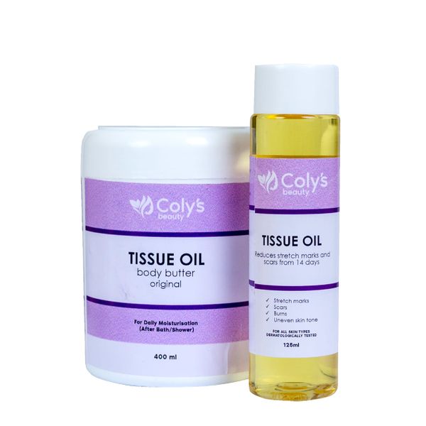 Coly's Beauty Tissue oil body butter and Tissue oil Combo