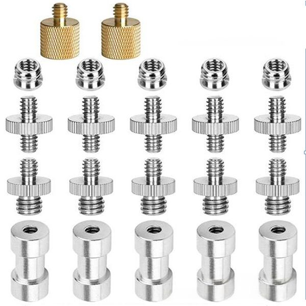 22 PCS SLR Camera Screw Set Double Head Nut Bolt Photography Accessories
