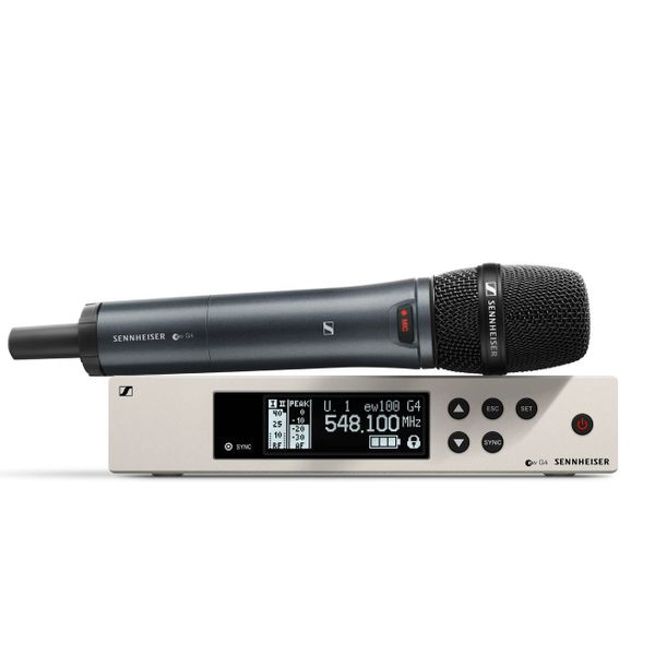 Sennheiser EW 100 G4-845-S-B - Wireless Handheld Microphone System