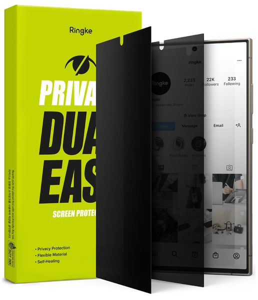 Privacy Dual Easy Film Premium Screen Protector for Galaxy S24 Ultra