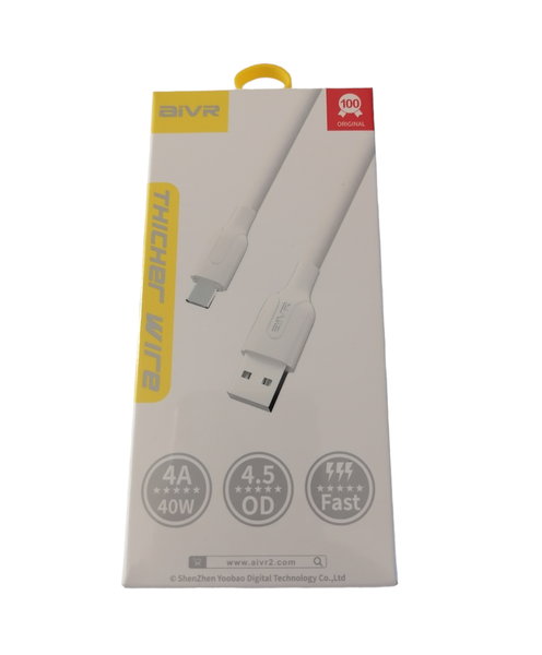 AIVR USB to Type C - Fast charging cable ( Data)
