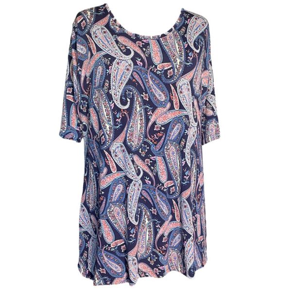 Plus Size Paisley Bon Bon Top