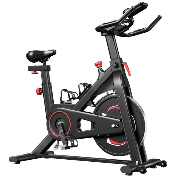 CardioCycle Pro Indoor Stationary Spinning Bike - Silent Belt-Drive