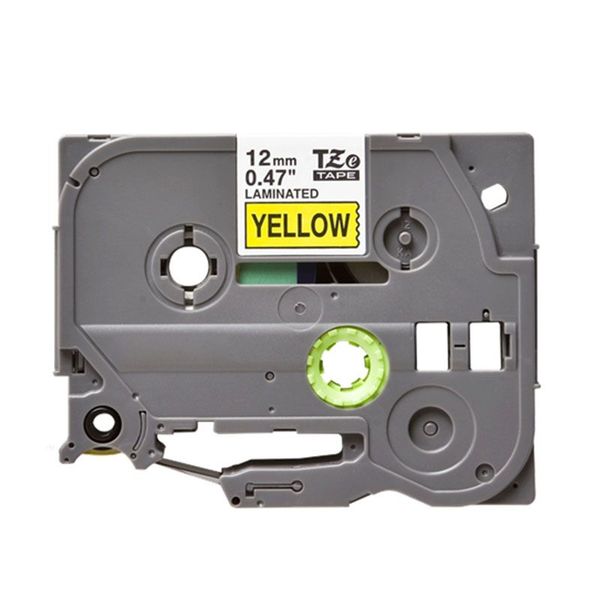 Compatible Brother TZE 631 Labelling Tape - 12mm Black on Yellow 8m