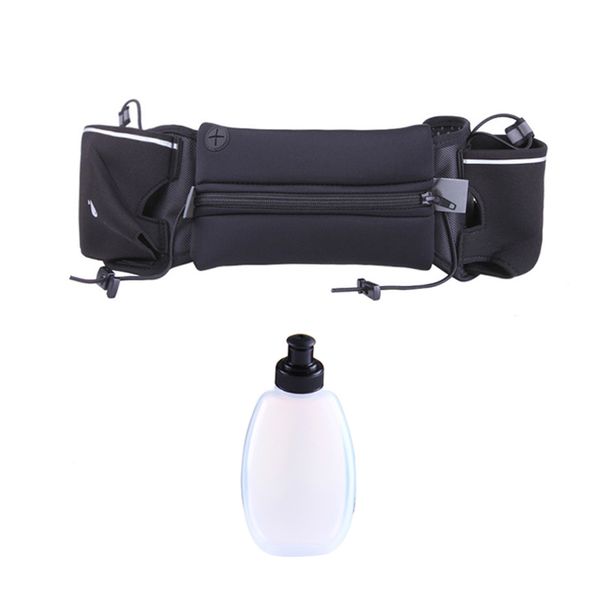 Outdoor Sports Running Belt Bag With 1 Water Bottles