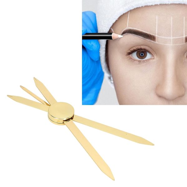Eyebrow shaper Measure Ruler Makeup Thrush Eyebrow Position Mapping Ruler