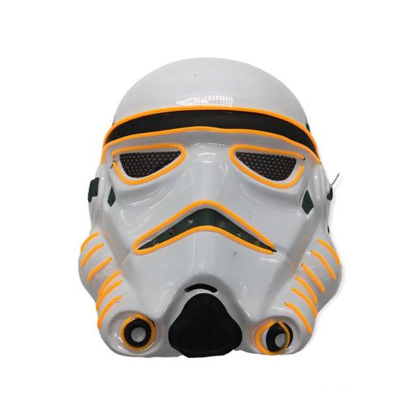 Star Wars Storm Trooper Yellow Light Up Mask