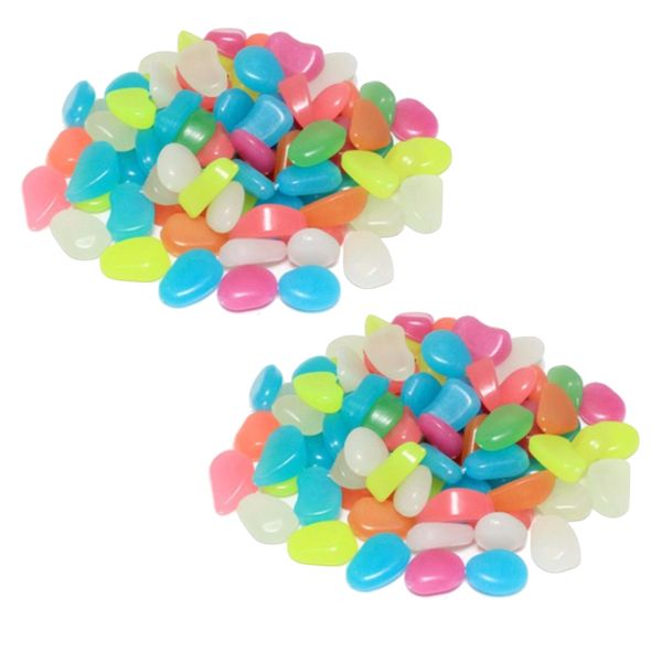 Garden Pebbles Stones Glow In The Dark Set